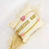 Gewebtes Armband Prosecco Baby
