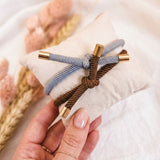 Golden Knot Bracelet Grey