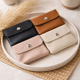 Mini portemonnee blush zwart