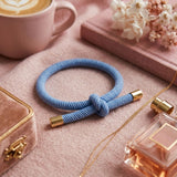 Bracelet hair tie blue