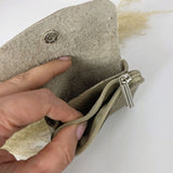 Mini portemonnee blush khaki
