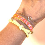 Lint armbandje Best Friends