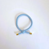 Armband haarelastiek lichtblauw