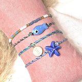 Armband Fisch Ozeanblau