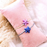 Armband zeester paars