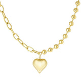Bedelketting met hart