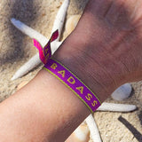 Lint armbandje Badass