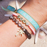 Lint armbandje Beach