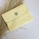Mini portemonnee blush geel