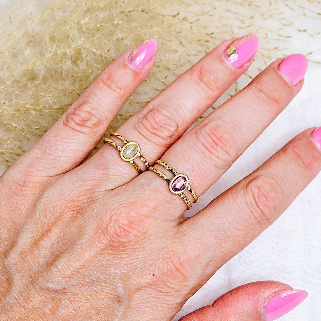 Ring Bora purple