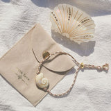 Bracelet shell beige