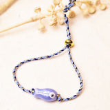 Bracelet fish light blue
