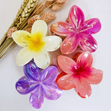 Haarklammer Blume Fuchsia