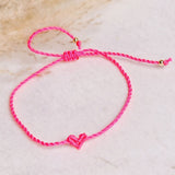 Ibiza bracelet pink heart