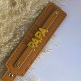Sleutelhanger met naam - roze