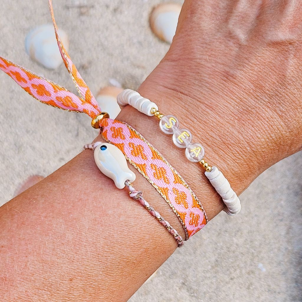 Buchstabenarmband Sea