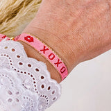 Lint armbandje XOXO
