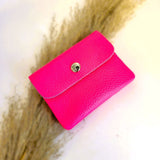 Mini portemonnee blush neon roze