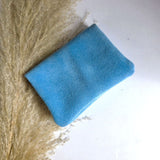Mini wallet suede green