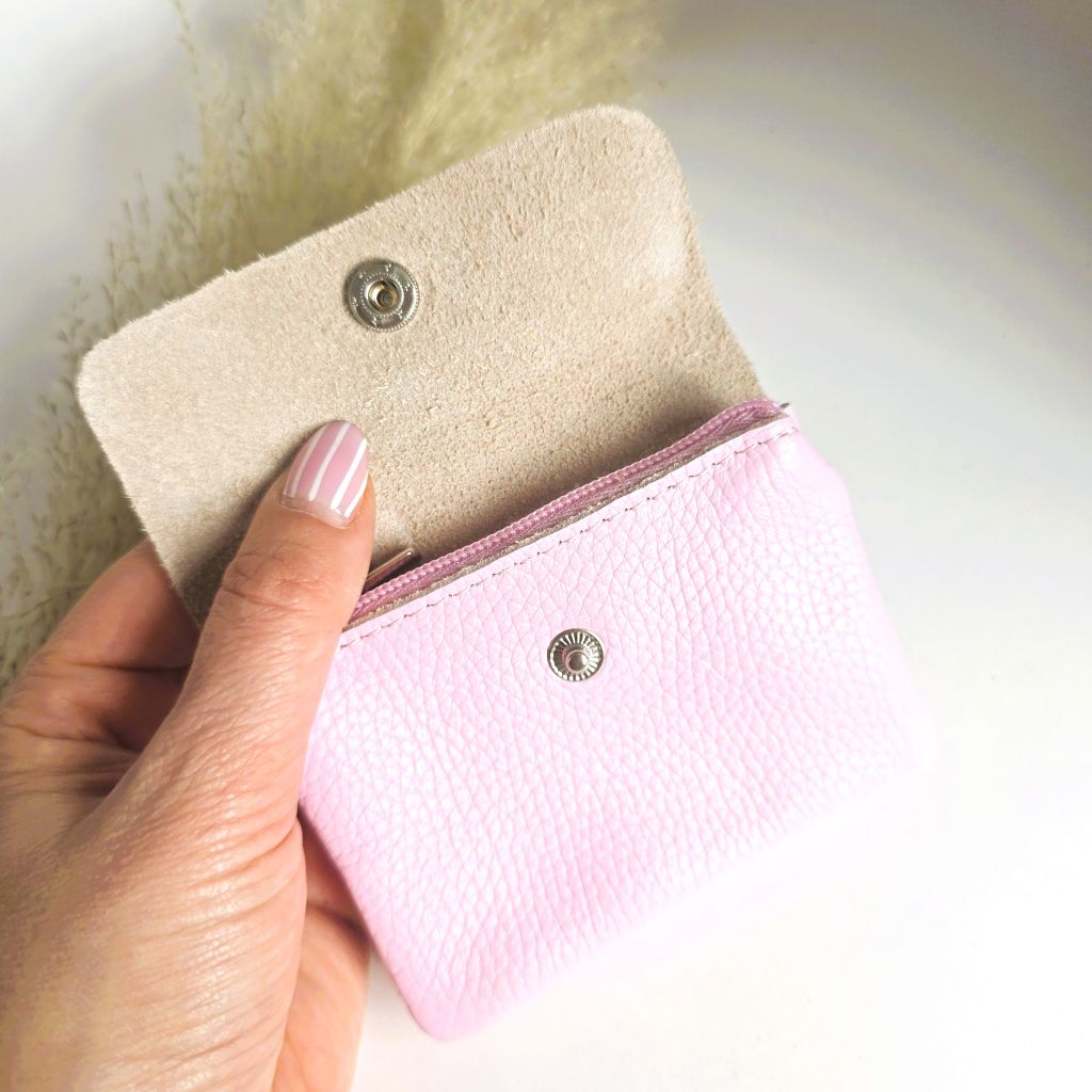 Mini wallet blush light pink
