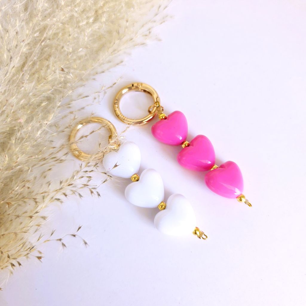 Tasbedel Isla hearts pink