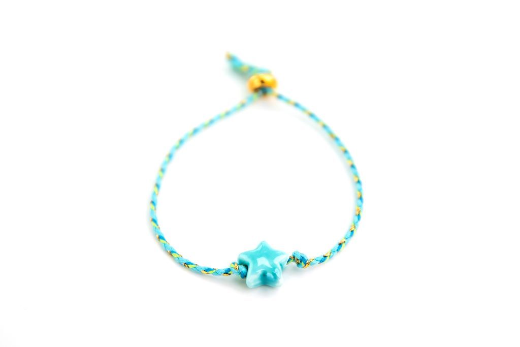 Armband sterretje blauw