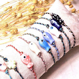 Bracelet fish light blue