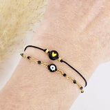 Armband Böser Blick schwarz