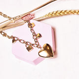 Bedelketting met hartjes