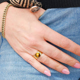 Boho-Ring braun