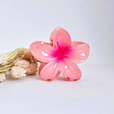 Haarklem flower pastel pink