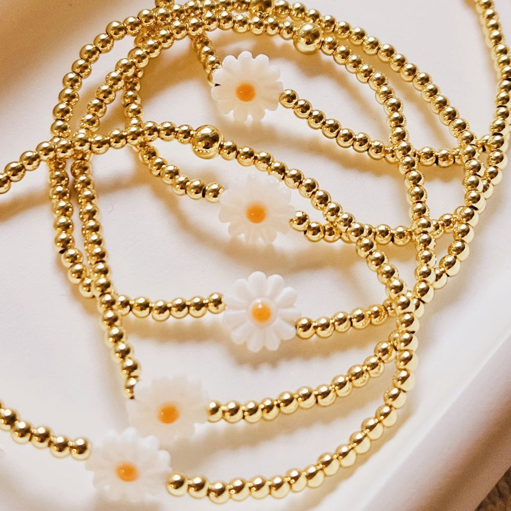 Perlenarmband Daisy