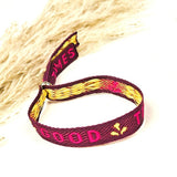 Stoffarmband Good times