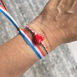Lint armbandje Nederland/Frankrijk