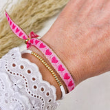 Armband edel weiß