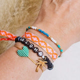 Armbandje hartje groen