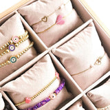Armbandje hartje met parel