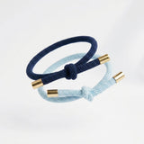 Armband-Haargummi Navy