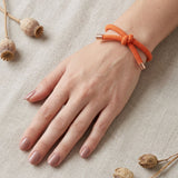 Golden Knot Bracelet Orange