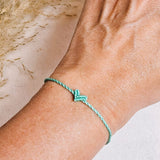 Ibiza bracelet green heart