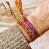 Stoffarmband Retro