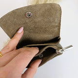 Mini portemonnee blush taupe