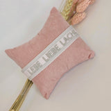 Gewebtes Armband Lebe Liebe Lache