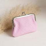Clip purse blush light pink