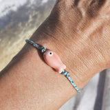 Armband Fisch pink