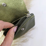 Mini portemonnee blush army green