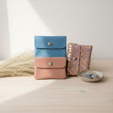 Mini wallet blush sky