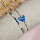 Armband Mila blau