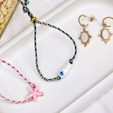 Armband visje wit