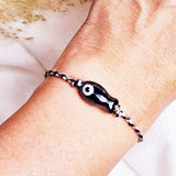 Bracelet fish black
